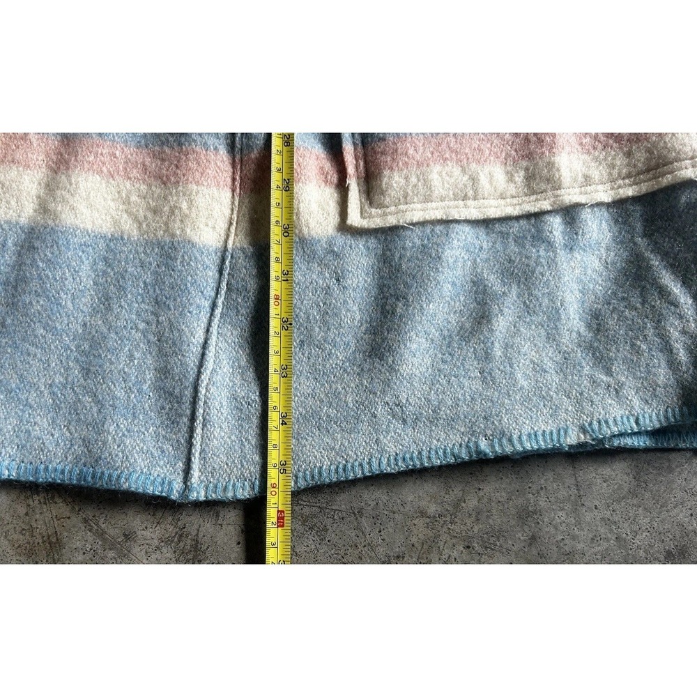 Baisey Collection Oversized Wool Kimono Jacket Cardigan Pendleton Retro - Picture 10 of 11